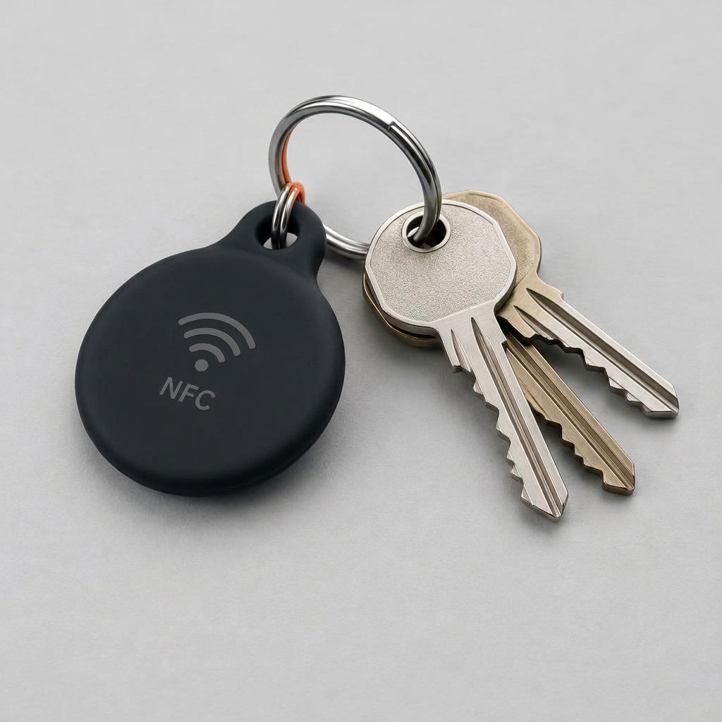 KADULI TAP NFC Keychain in black
